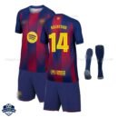 Barcelona RASHFORD 14 Home Kids Cheap Football Kit 2025/26_Overview