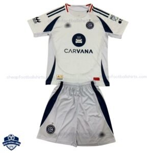 Chicago Fire Away Kids Football Kit 25/26 - Front View