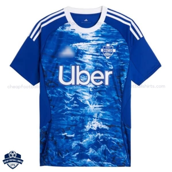 Como Home Men Football Shirt 25/26 - Front View