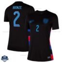 England Away Women Football Shirt 25/26 BRONZE 2 - Overview-blur