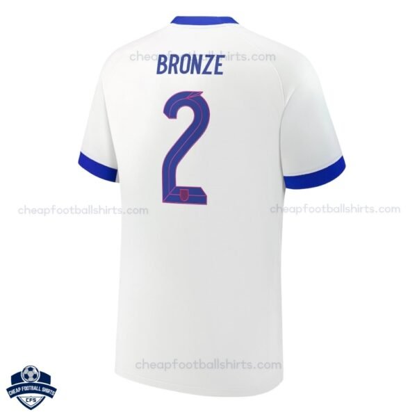 England BRONZE 2 Home Cheap Football Shirts 2025/26_Back View