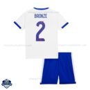 England BRONZE 2 Home Kids Cheap Football Kit 2025/26_Back View