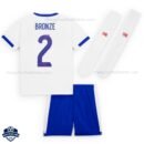 England BRONZE 2 Home Kids Cheap Football Kit 2025/26_Back View