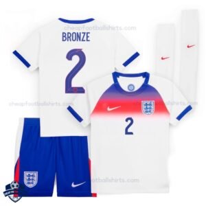 England BRONZE 2 Home Kids Cheap Football Kit 2025/26_Overview