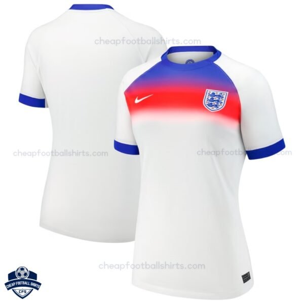 England Home Women Football Shirt 25/26 - Overview