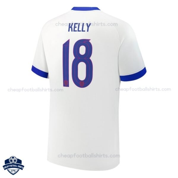 England KELLY 18 Home Cheap Football Shirts 2025/26_Back View