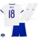 England KELLY 18 Home Kids Cheap Football Kit 2025/26_Back View