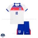 England KELLY 18 Home Kids Cheap Football Kit 2025/26_Front View