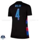 England Away Cheap Football Shirt 25/26 WALSH 4 - Back View