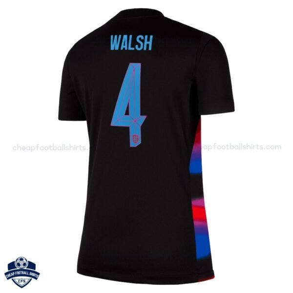 England Away Cheap Football Shirt 25/26 WALSH 4 - Back View