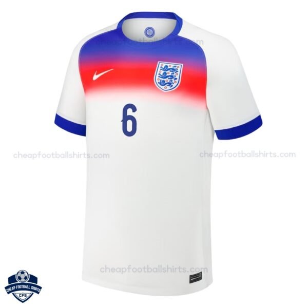 England WILLIAMSON 6 Home Cheap Football Shirts 2025/26_Front View
