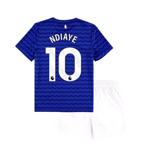 Everton Home Kids Football Kit 25/26 NDIAYE 10 - Back View