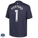 Everton Away Goalkeeper Men Football Shirt 25/26 PICKFORD 1 - Back View