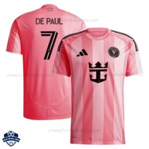 Inter Miami DE PAUL 7 Home Cheap Football Shirts 2025/26_Overview