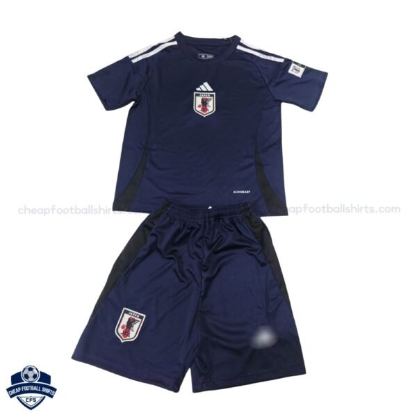 Japan Home Kids Football Kit 25/26 - Front View
