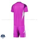 Leeds United Pink Goalkeeper Kids Football Kit 25/26 - Back View