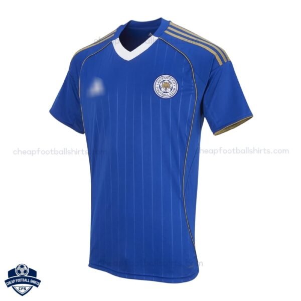 Leicester City Home Men Football Shirt 25/26 - Closeup