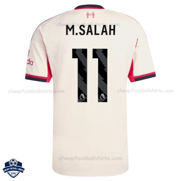 Liverpool Away Men Football Shirt 25/26 M.SALAH 11 - Back View