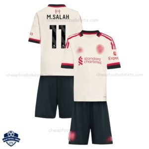 Liverpool Away Kids Football Kit 25/26 M.SALAH 11 - Overview