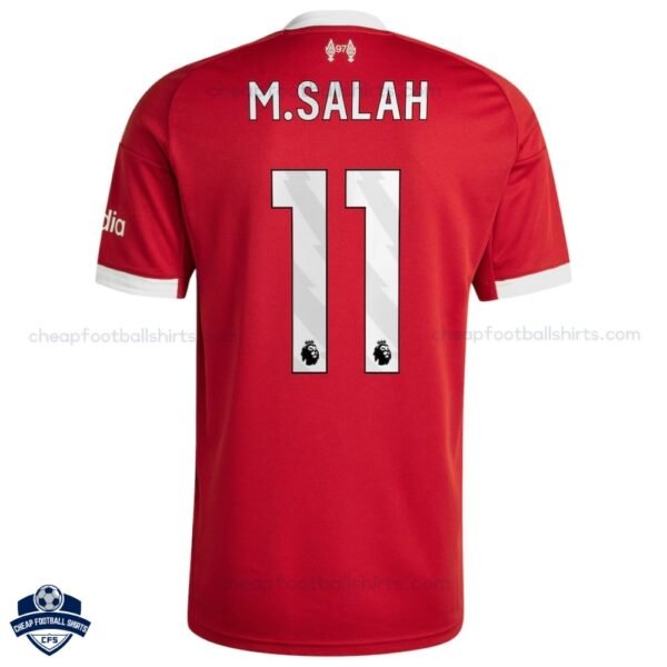 Liverpool Home Men Football Shirt 25/26 M.SALAH 11 - Back View