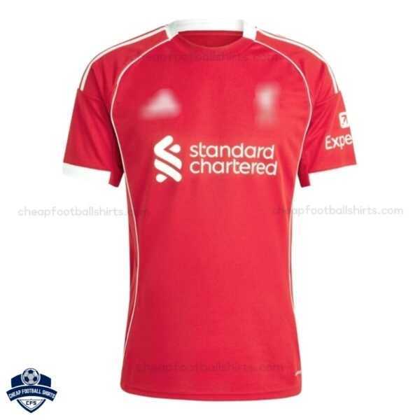 Liverpool WIRTZ 7 Home Cheap Football Shirts 2025/26_Front View