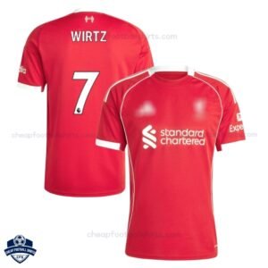 Liverpool WIRTZ 7 Home Cheap Football Shirts 2025/26_Overview