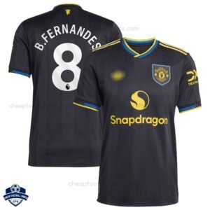 Manchester United B.FERNANDES 8 Third Cheap Football Shirts 2025/26_Overview