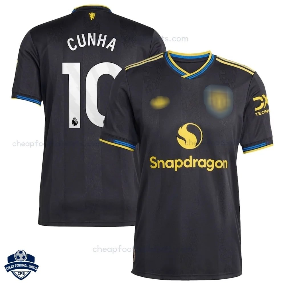 Manchester United CUNHA 10 Third Cheap Football Shirts 2025/26_Overview
