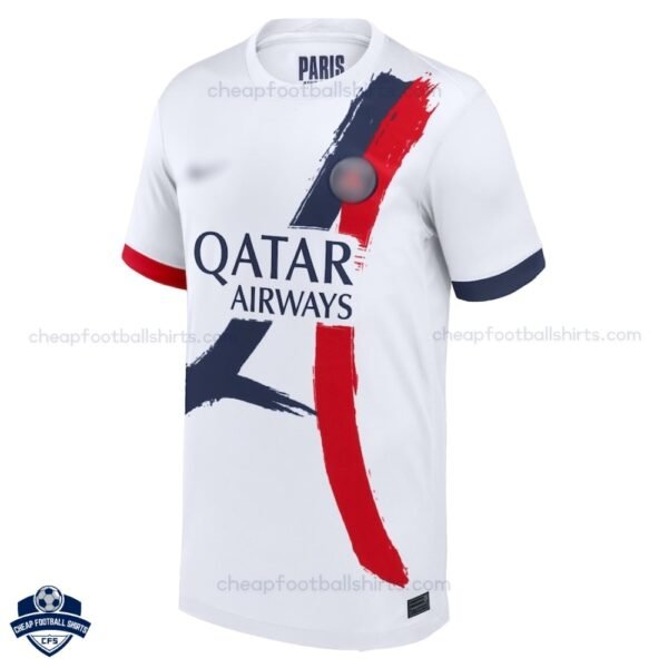 PSG Away Men Football Shirt 25/26 O.DEMBÉLÉ 10 - Front View