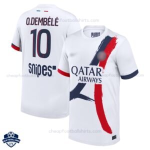 PSG Away Men Football Shirt 25/26 O.DEMBÉLÉ 10 - Overview