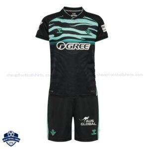 Real Betis Third Kids Football Kit 25/26 - Front View