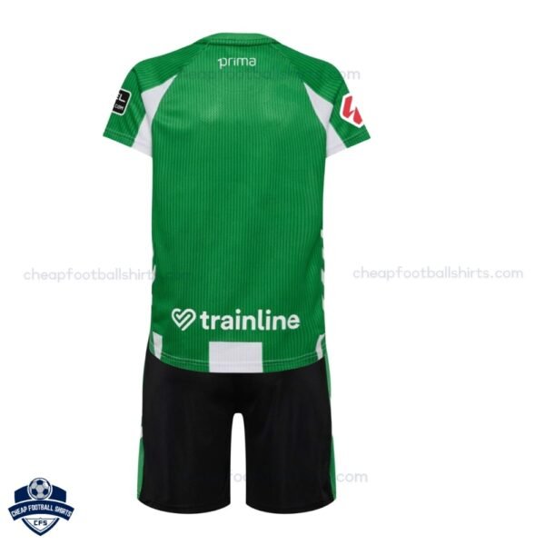 Real Betis Home Kids Football Kit 25/26 - Back View