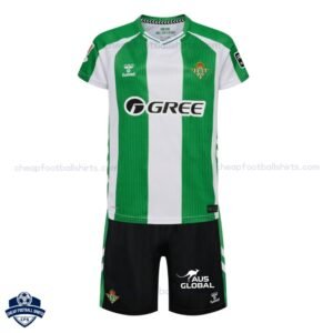 Real Betis Home Kids Football Kit 25/26 - Front View