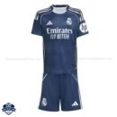 Real Madrid MBAPPÉ 10 Away Kids Cheap Football Kit 2025/26_Front View
