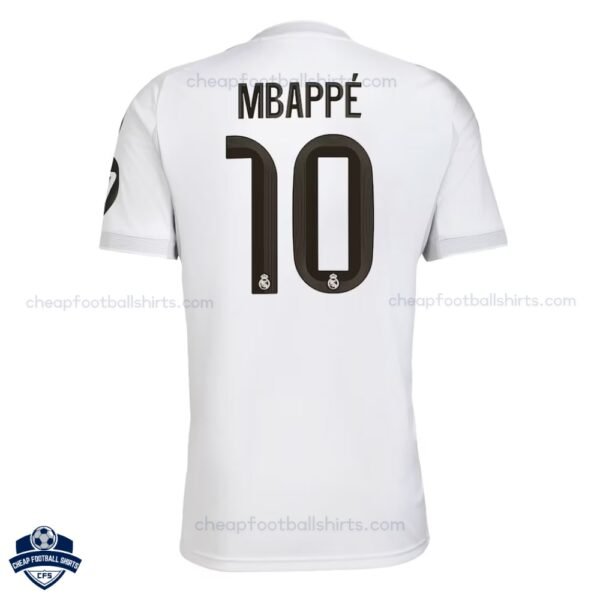 Real Madrid MBAPPÉ 10 Home Cheap Football Shirts 2025/26_Back View