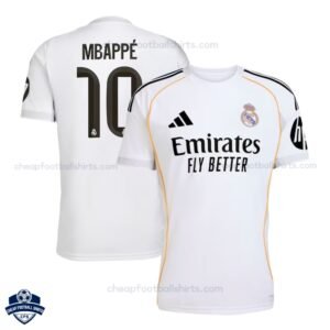 Real Madrid MBAPPÉ 10 Home Cheap Football Shirts 2025/26_Overview