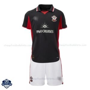 Southampton Third Kids Football Kit 25/26 - Front View
