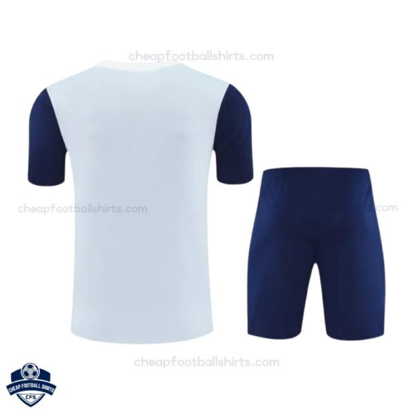 Tottenham Hotspur Grey Training Kids Football Kit 25/26 - Back View