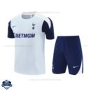Tottenham Hotspur Grey Training Kids Football Kit 25/26 - Front View
