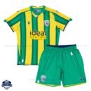 West Bromwich Away Kids Football Kit 25/26 - Front View