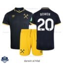 West Ham United Third Kids Football Kit 25/26 BOWEN 20 - Overview