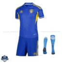 Leeds United Away Kids Football Kit 25/26