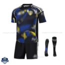 Leeds United Third Kids Football Kit 25/26 - Front View