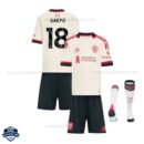 Liverpool Away Kids Football Kit 25/26 GAKPO 18 - Overview