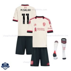 Liverpool Away Kids Football Kit 25/26 M.SALAH 11 - Overview