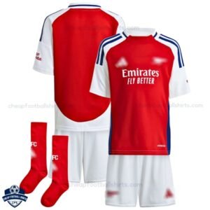 Arsenal Home Kids Football Kit 24/25