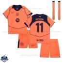 Barcelona Third Kids Football Kit 25/26 RAPHINHA 11