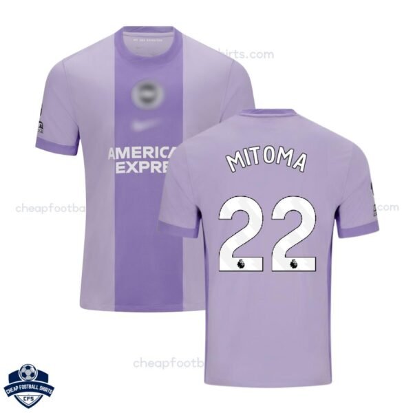 Brighton MITOMA 22 Away Men Football Shirt 25/26