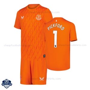 Everton Third Goalkeeper Kids Football Kit 25/26 PICKFORD 1 - Overview