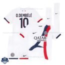 PSG Away Kids Football Kit 25/26 O.DEMBÉLÉ 10 - Overview